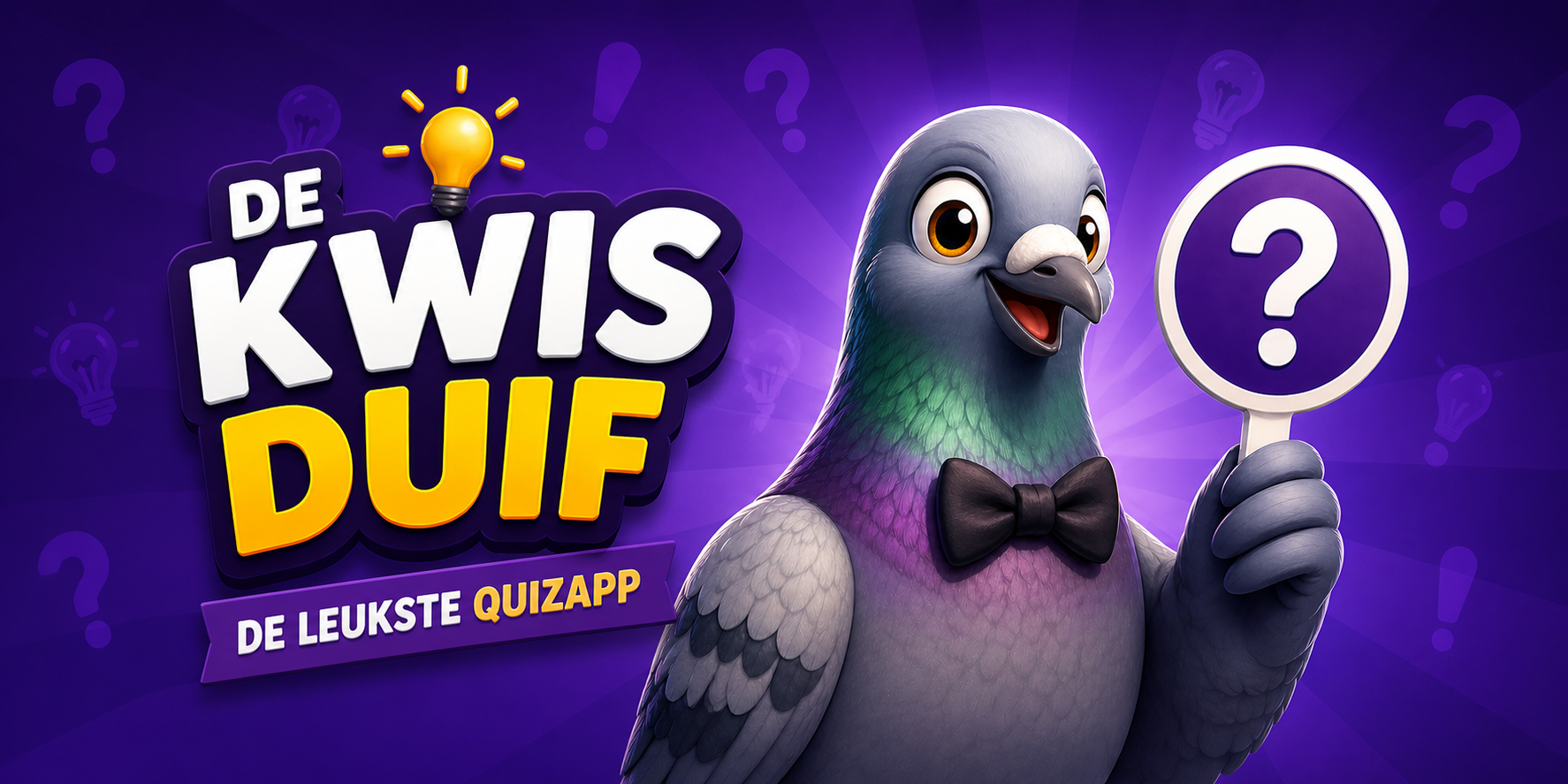 De Kwisduif — De leukste quizapp